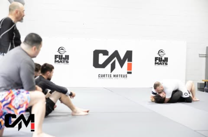 Members training at Curtis Mateus BJJ
